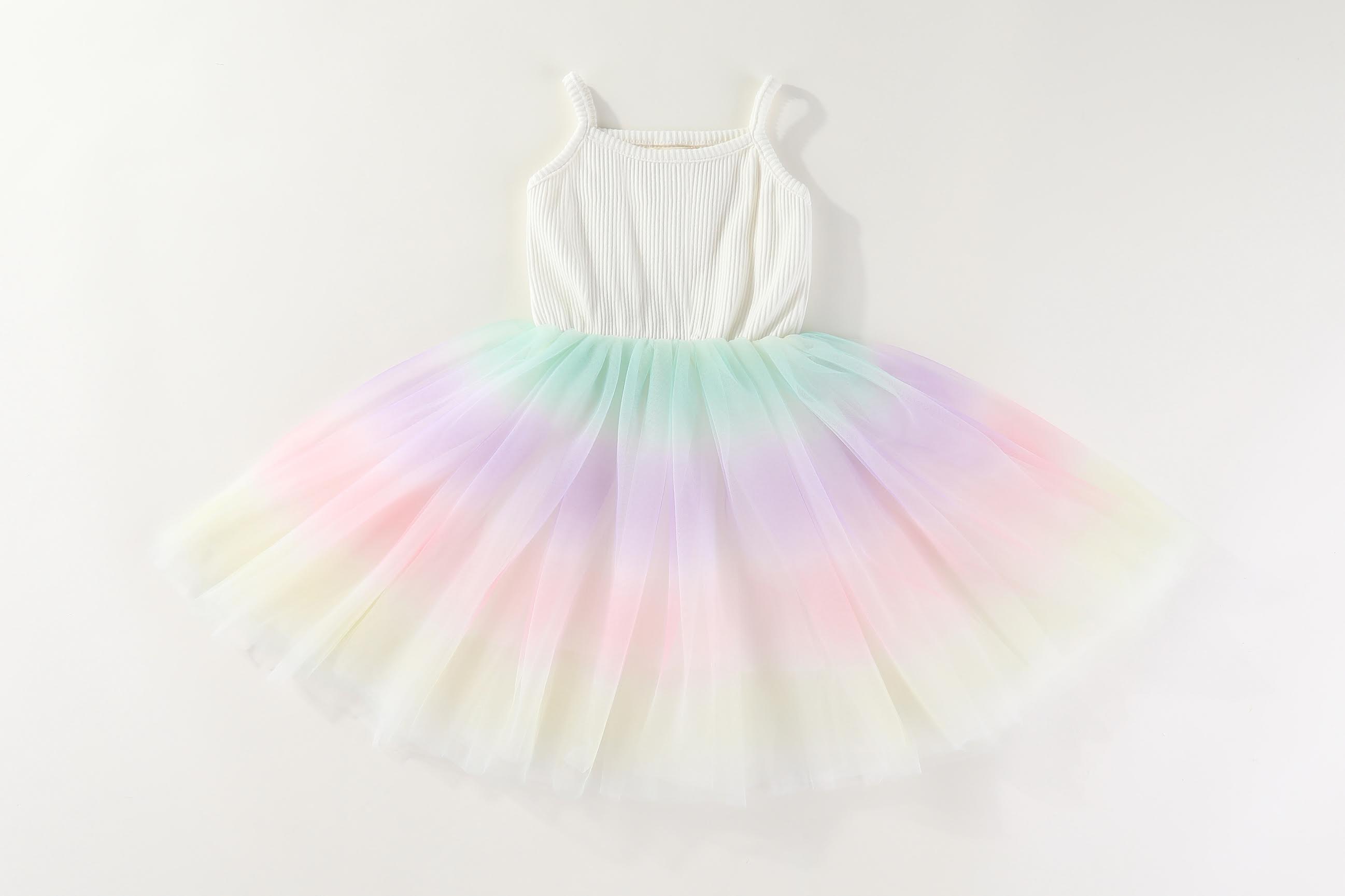 RAINBOW Valentina Tutu Dress - 1-2Y, 2-3Y, 3-4Y, 4-5Y, 5-6Y, 6-8Y