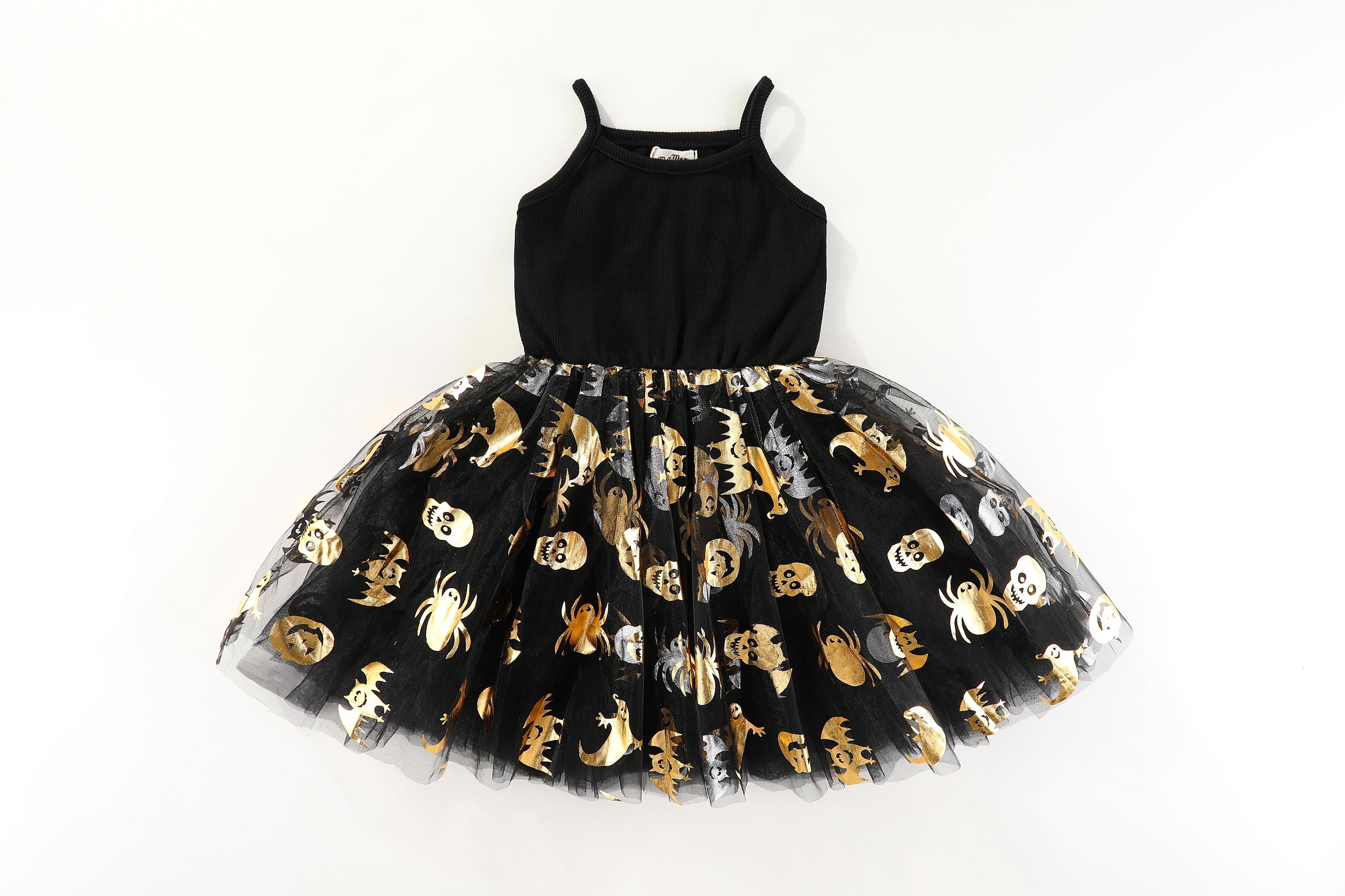 Halloween Valentina Tulle Dress: 2-3Y, 3-4Y, 4-5Y, 5-6Y, 6-8Y