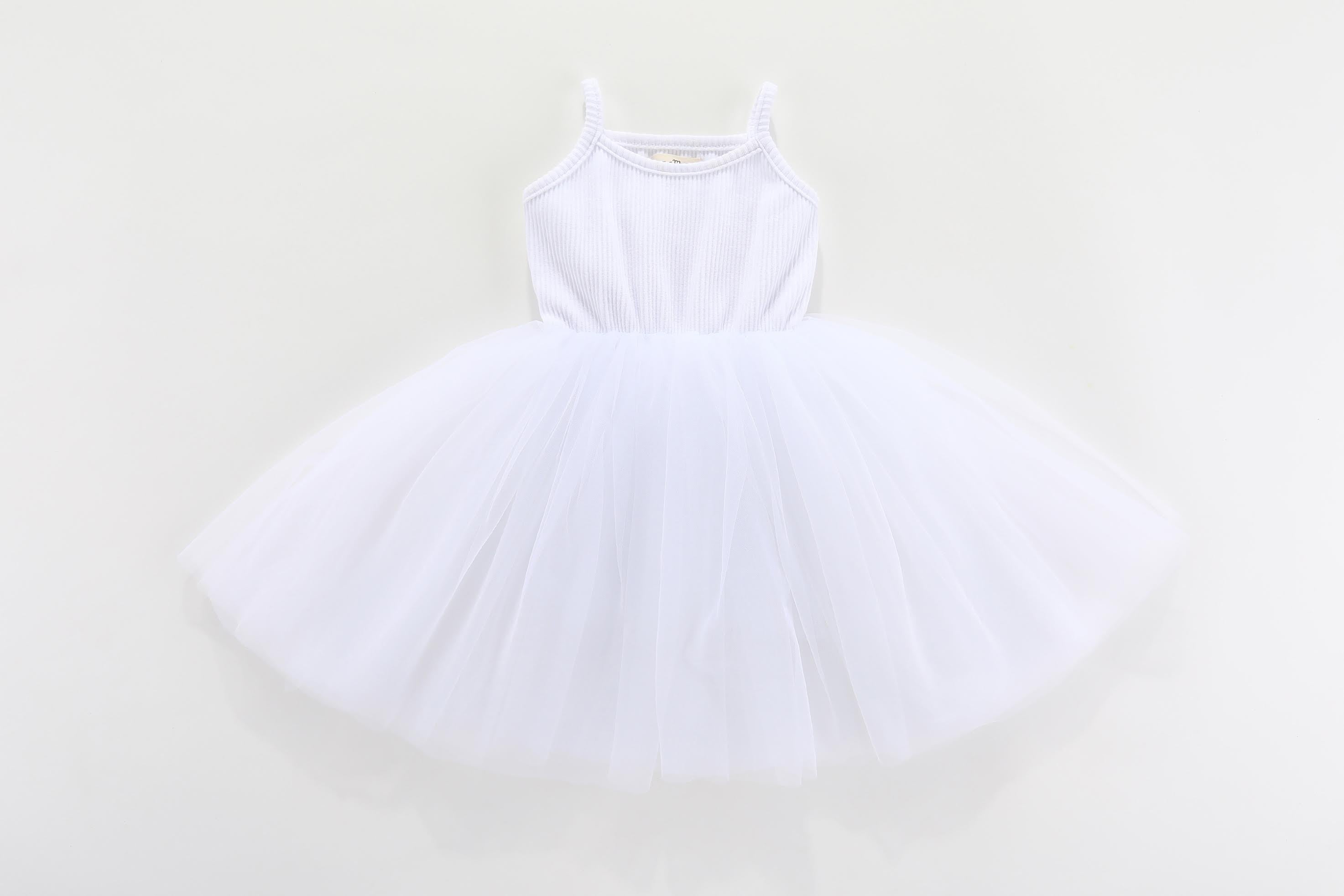 Valentina Tutu Dress - WHITE: 0-6M, 6-12M, 1-2Y, 2-3Y, 3-4Y, 4-5Y, 5-6Y, 6-8Y