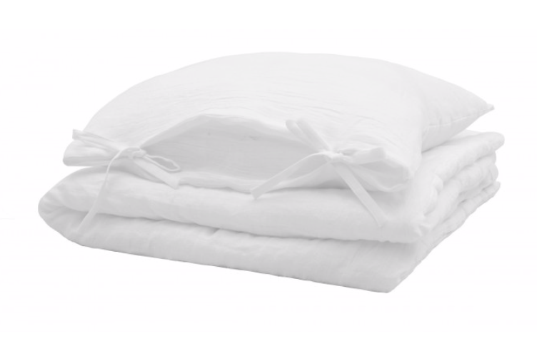 Handmade Linen Quilt + pillow case: 2 sizes