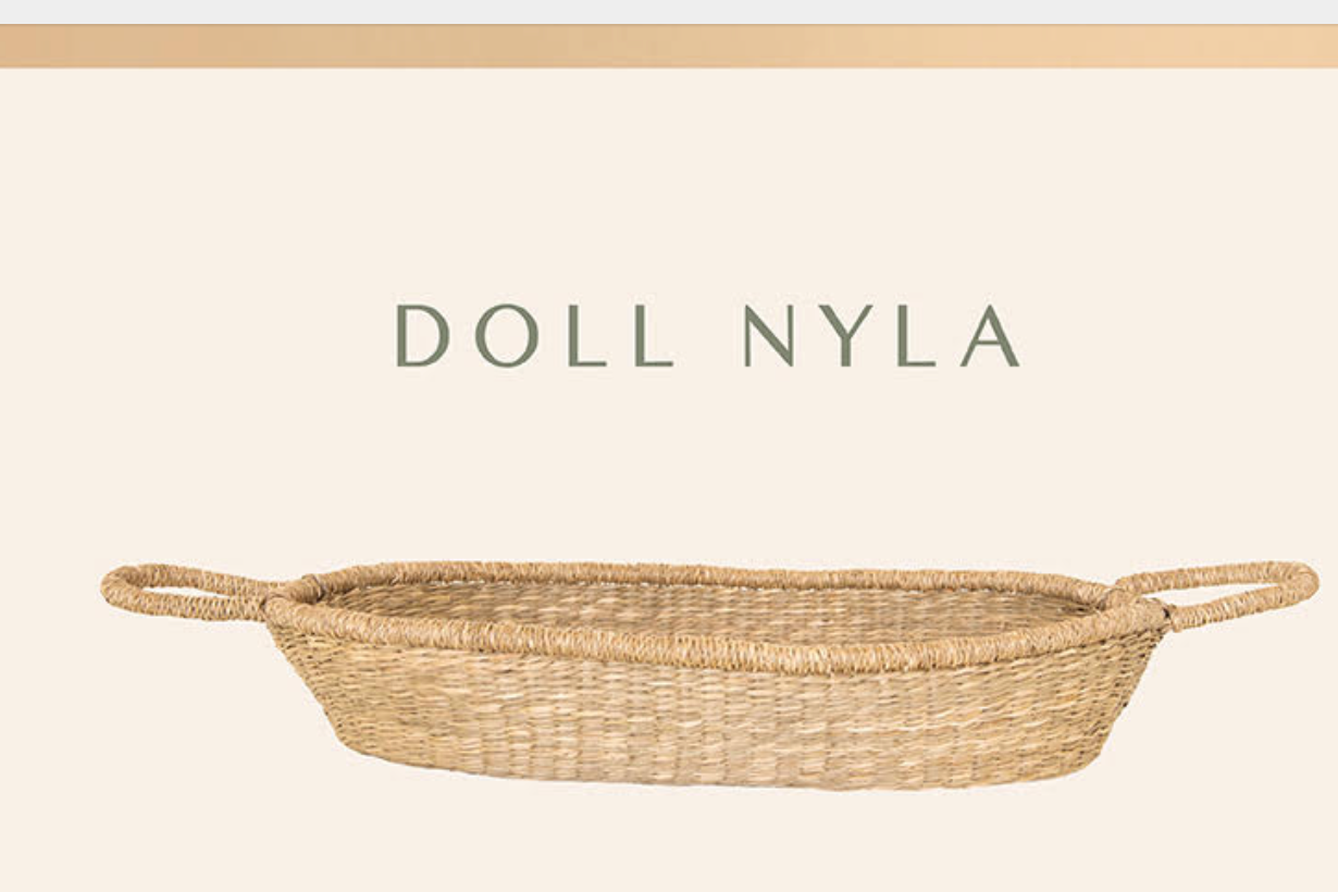 Dinkum Doll Nyla Change Basket